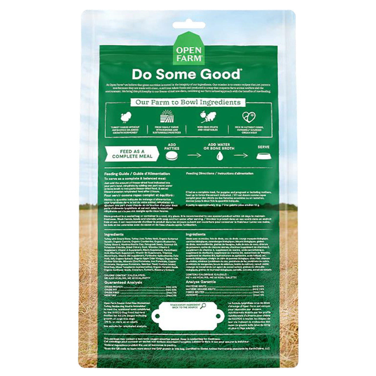 Open Farm Homestead Turkey Patties 17.5oz